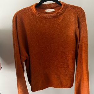 Oak + Fort orange knit sweater (medium)